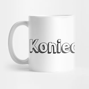 Koniec żartów // Typography Design Mug